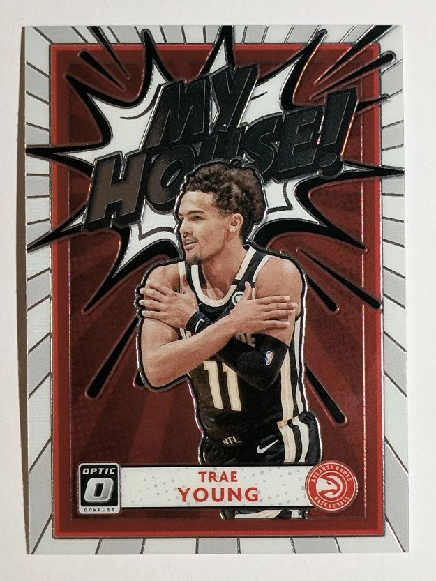 2020-21 Donruss Optic My House #17 Trae Young