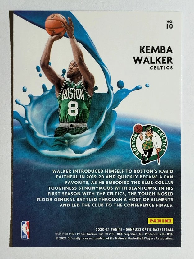 2020-21 Donruss Optic Splash #10 Kemba Walker