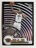 2020-21 Donruss Optic T-Minus 3 2 1 #3 Kawhi Leonard