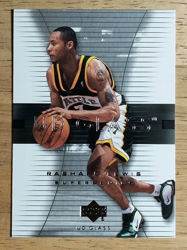 2003-04 UD Glass #54 Rashard Lewis