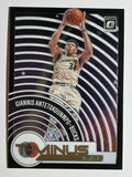 2020-21 Donruss Optic T-Minus 3 2 1 #15 Giannis Antetokounmpo