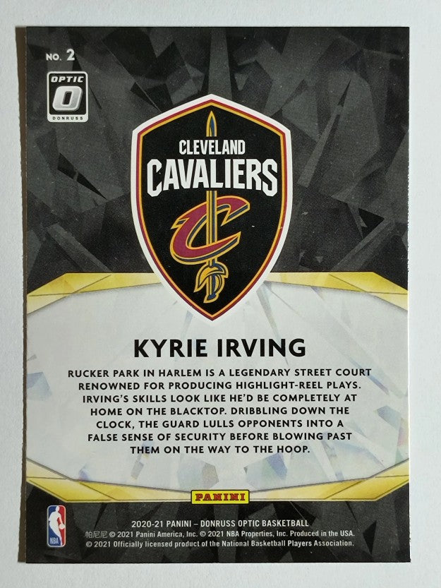 2020-21 Donruss Optic Winner Stays #2 Kyrie Irving