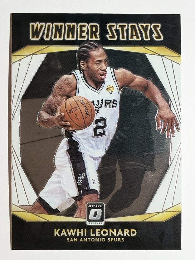 2020-21 Donruss Optic Winner Stays #6 Kawhi Leonard