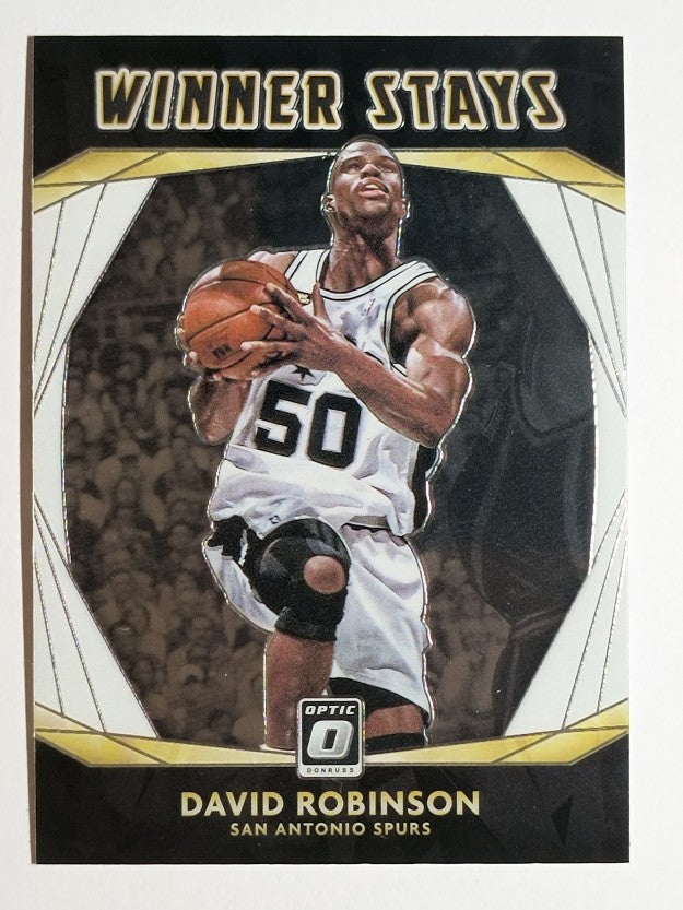 2020-21 Donruss Optic Winner Stays #10 David Robinson
