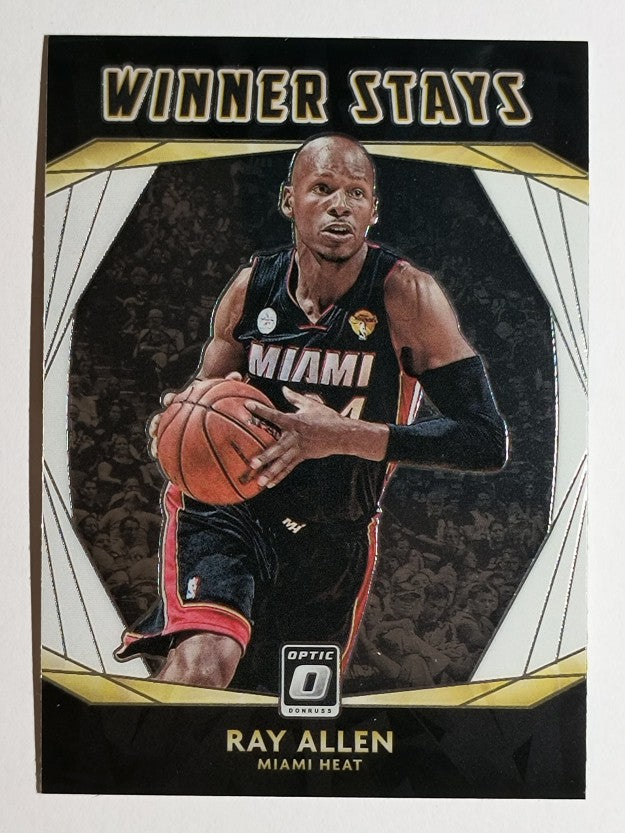 2020-21 Donruss Optic Winner Stays #17 Ray Allen