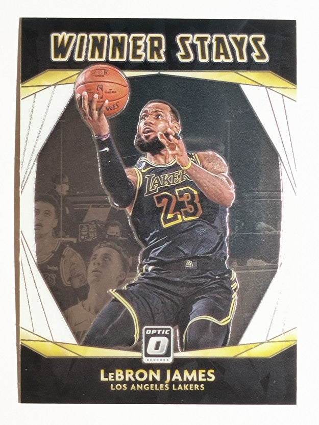2020-21 Donruss Optic Winner Stays #20 LeBron James