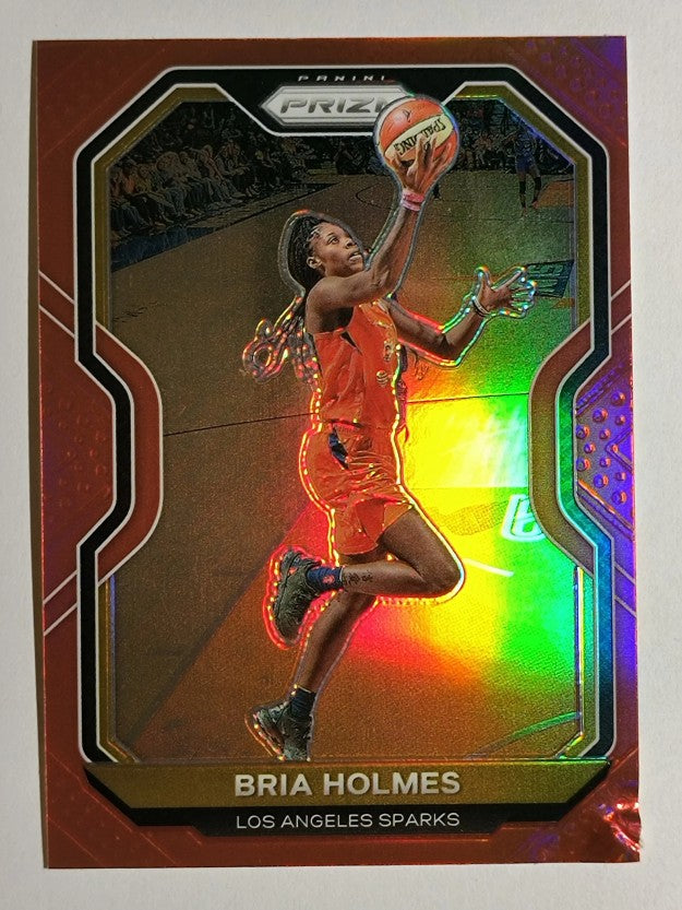 2021 Panini Prizm WNBA Prizms Red #23 Bria Holmes (VG)