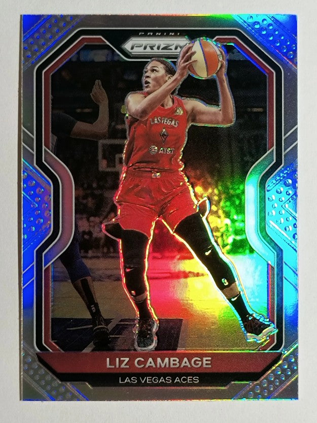 2021 Panini Prizm WNBA Prizms Silver #77 Liz Cambage