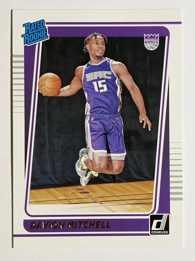 2021-22 Donruss #205 Davion Mitchell RR RC