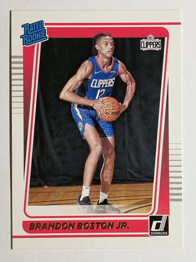 2021-22 Donruss #239 Brandon Boston Jr. RR RC