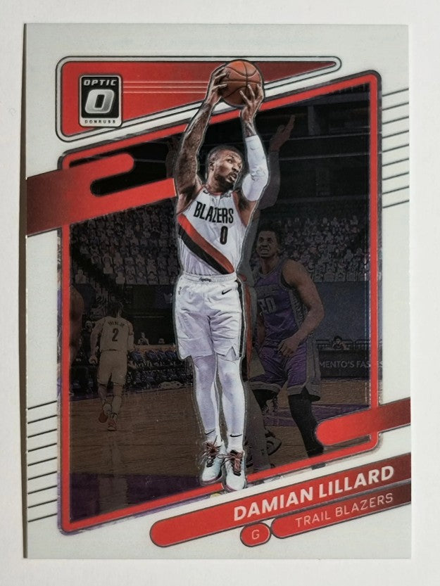 2021-22 Donruss Optic #118 Damian Lillard