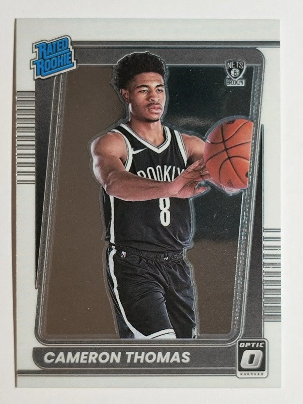 2021-22 Donruss Optic #153 Cameron Thomas RC