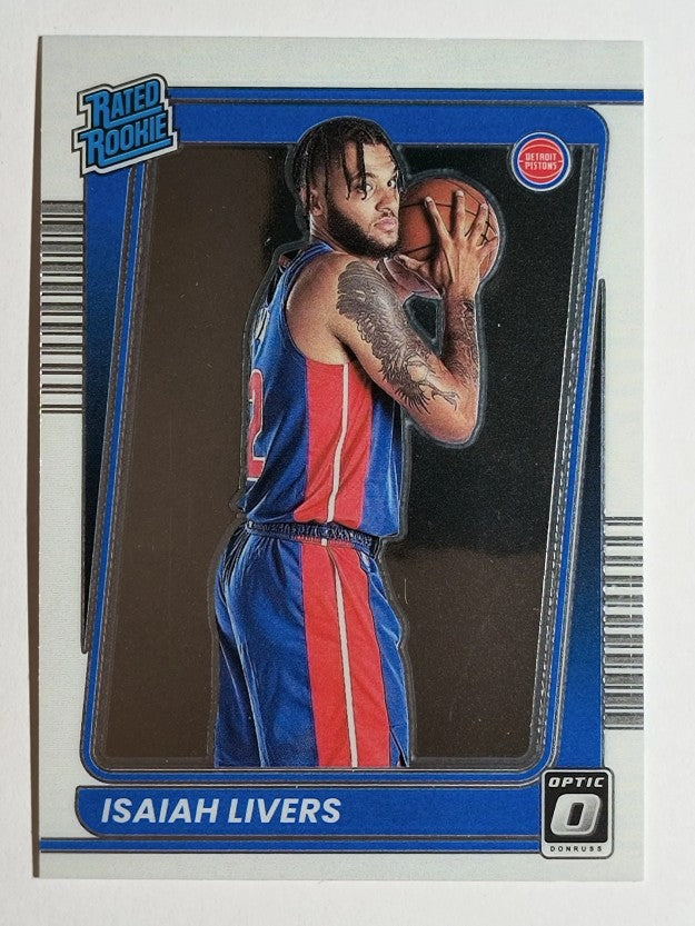 2021-22 Donruss Optic #177 Isaiah Livers RC