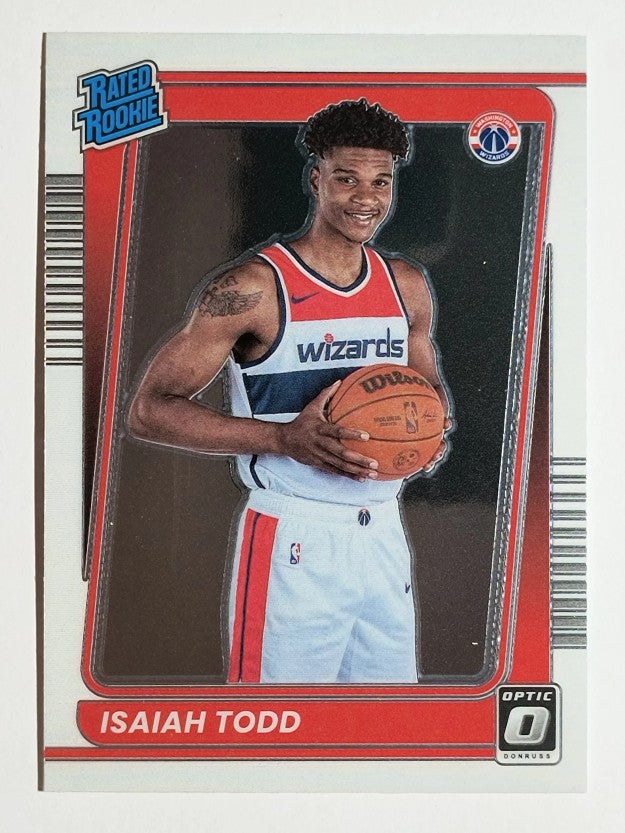 2021-22 Donruss Optic #187 Isaiah Todd RC