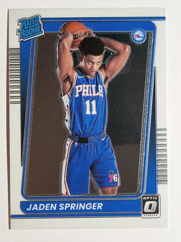 2021-22 Donruss Optic #197 Jaden Springer RC