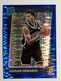 2021-22 Donruss Optic Blue Pulsar #154 Kessler Edwards
