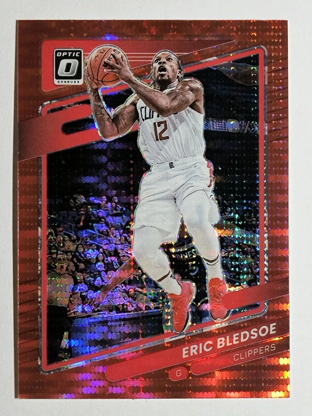 2021-22 Donruss Optic Red Pulsar #73 Eric Bledsoe
