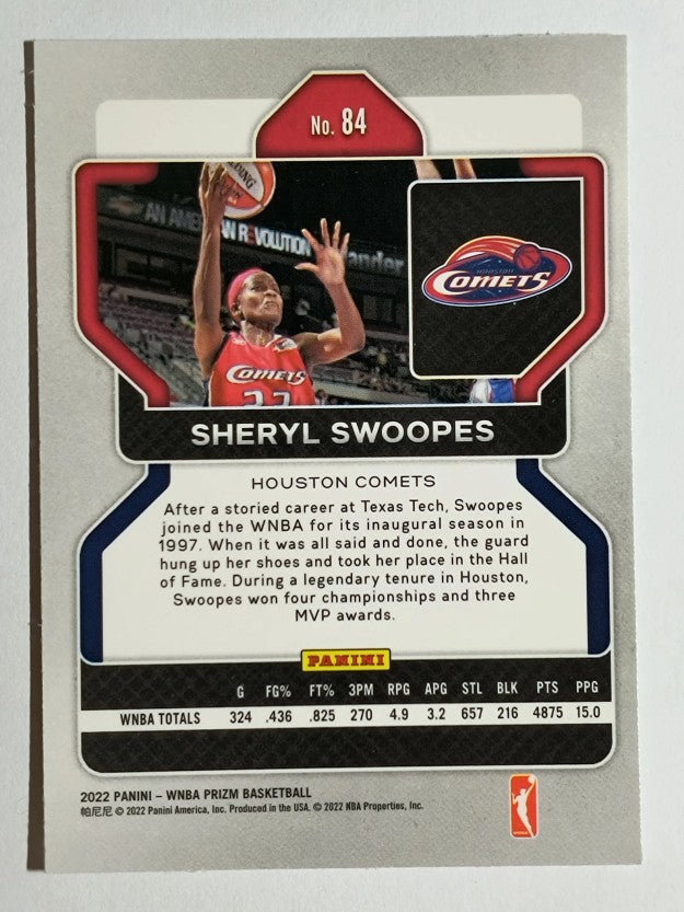 2022 Panini Prizm WNBA #84 Sheryl Swoopes