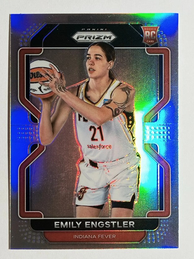2022 Panini Prizm WNBA Prizms Silver #184 Emily Engstler