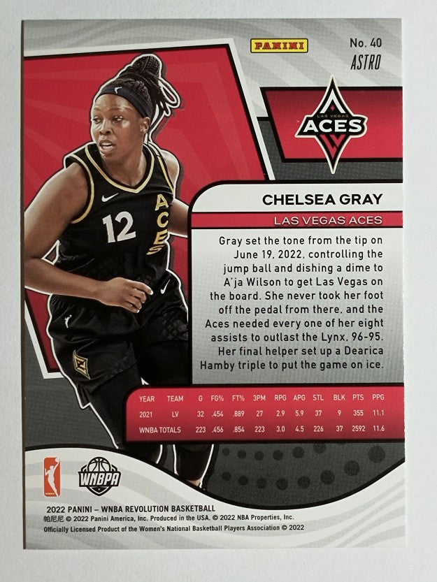 2022 Panini Revolution WNBA Astro #40 Chelsea Gray