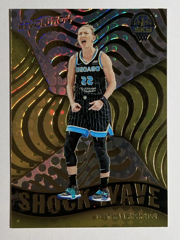 2022 Panini Revolution WNBA Shock Wave #7 Courtney Vandersloot