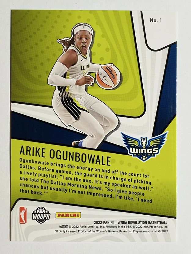 2022 Panini Revolution WNBA Supernova #1 Arike Ogunbowale