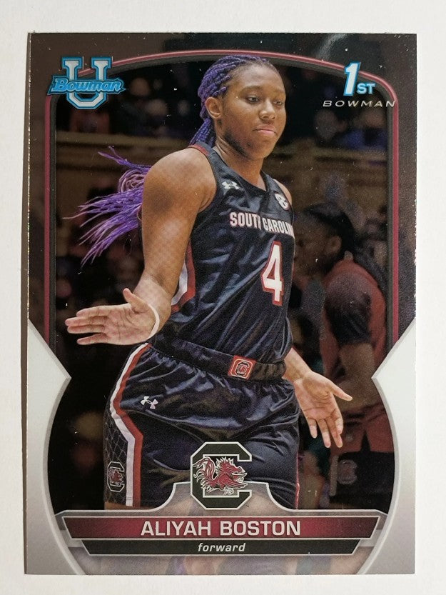 2022-23 Bowman Chrome University #5 Aliyah Boston