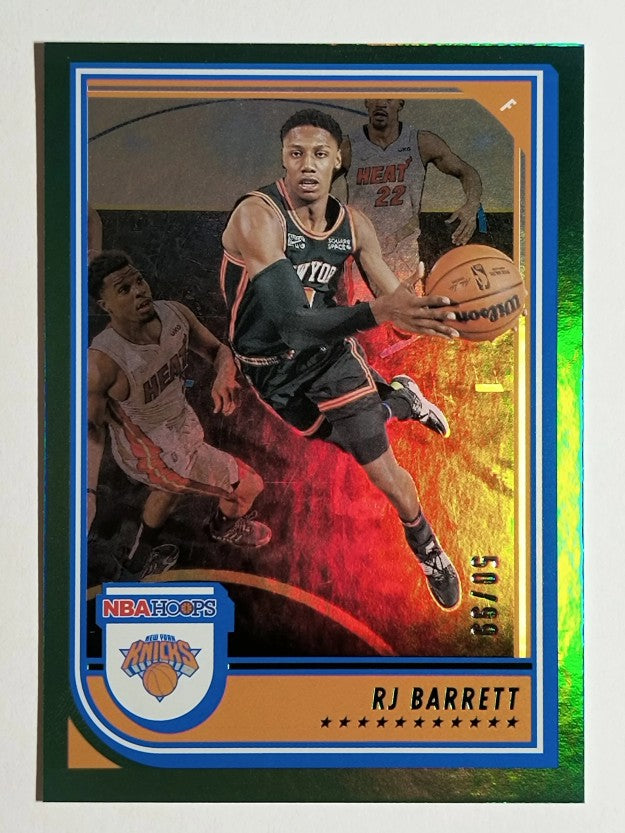 2022-23 Hoops Green #18 RJ Barrett