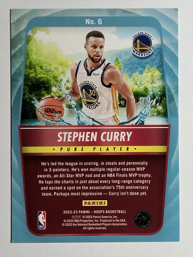 2022-23 Hoops Pure Players #6 Stephen Curry