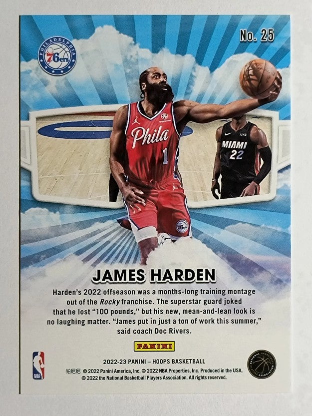 2022-23 Hoops Skyview #25 James Harden