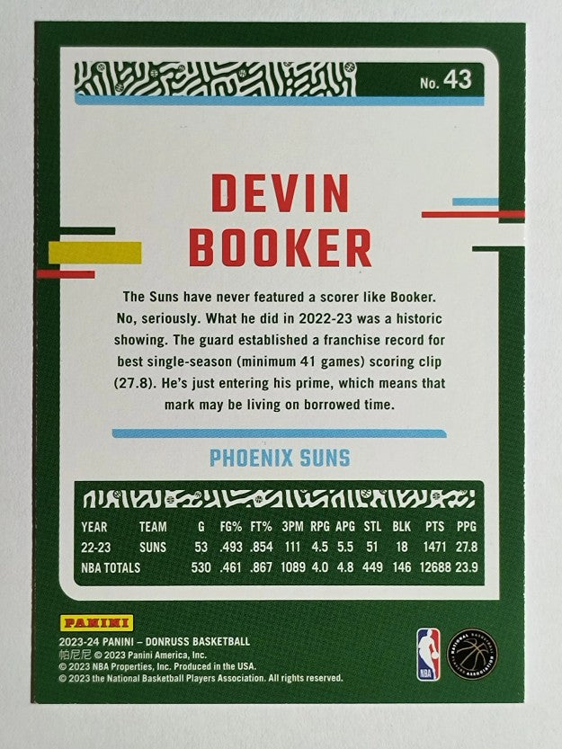 2023-24 Donruss #43 Devin Booker