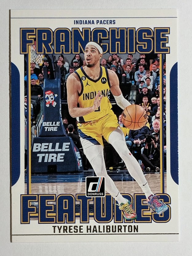 2023-24 Donruss Franchise Features #9 Tyrese Haliburton