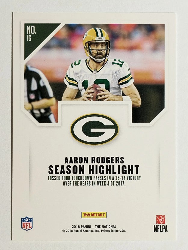 2018 Panini National Convention #16 Aaron Rodgers