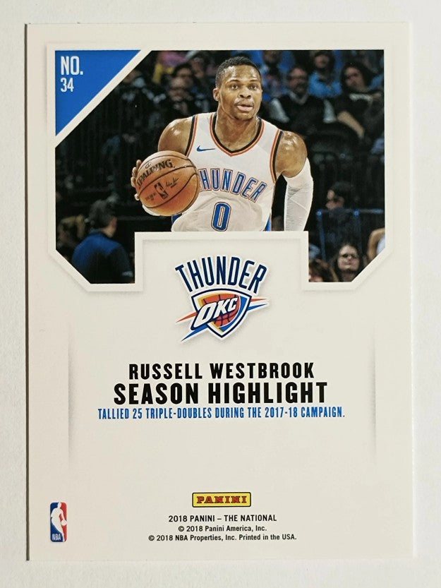 2018 Panini National Convention #34 Russell Westbrook