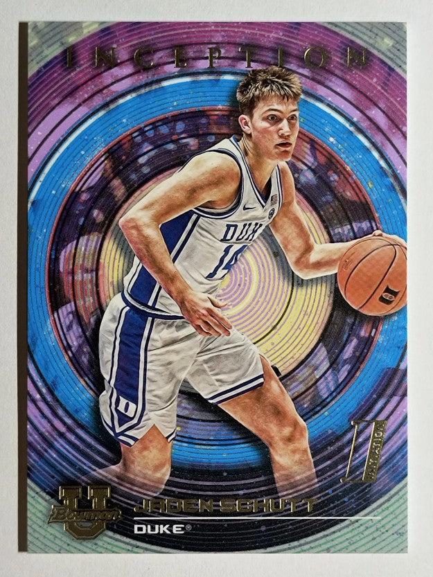 2022-23 Bowman Inception University #3 Jaden Schutt