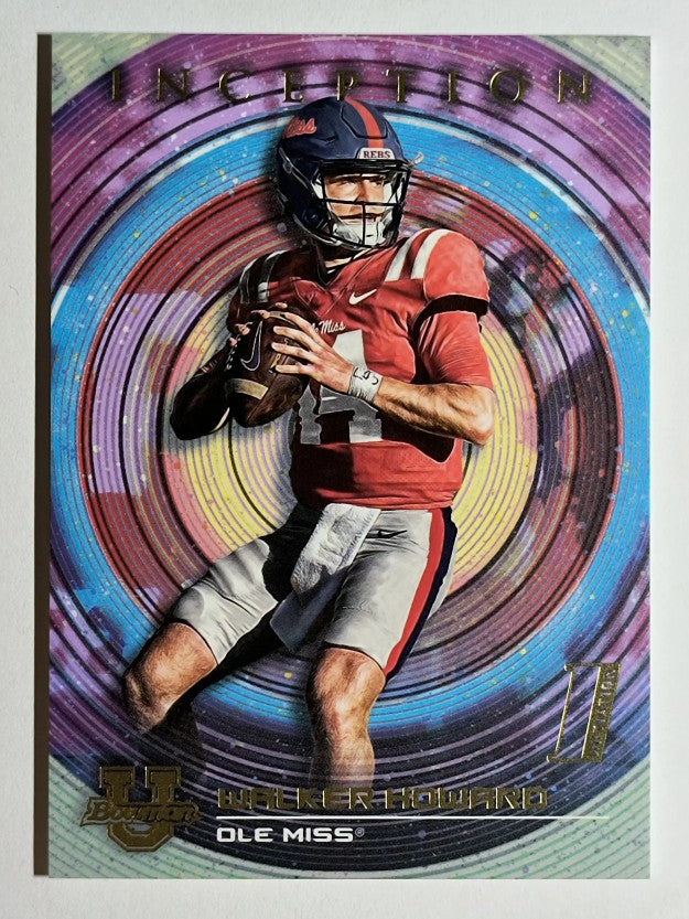 2022-23 Bowman Inception University #4 Walker Howard