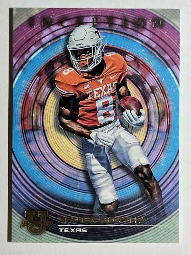 2022-23 Bowman Inception University #16 Xavier Worthy