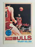 1977-78 Topps #53 Wilbur Holland (trimmed)