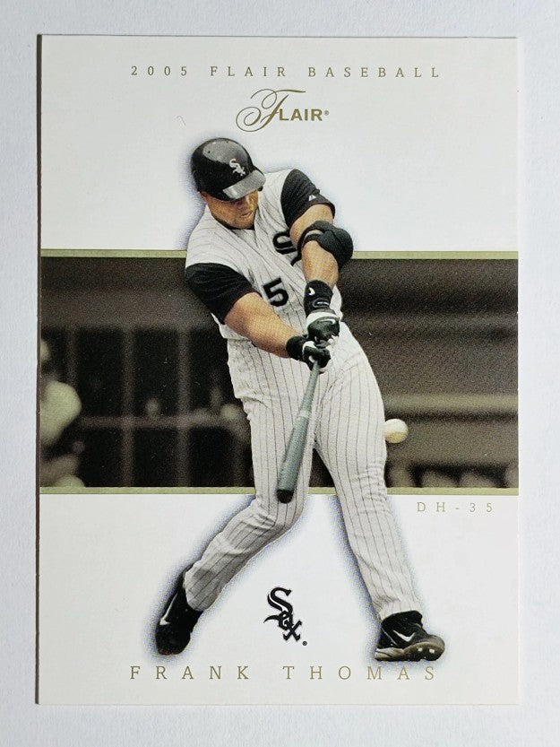 2005 Flair #49 Frank Thomas