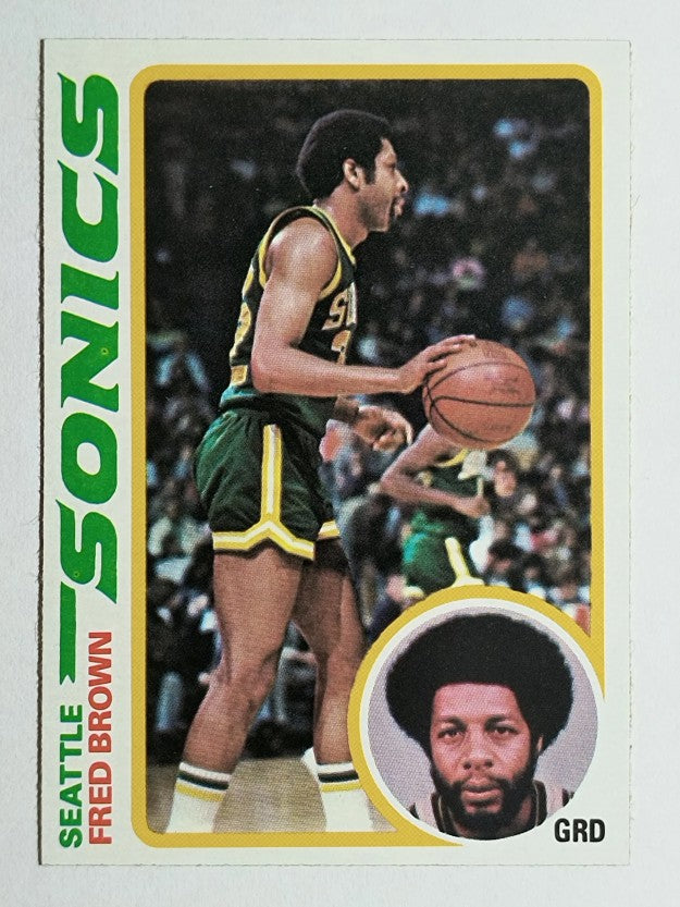1978-79 Topps #59 Fred Brown (NMMT)