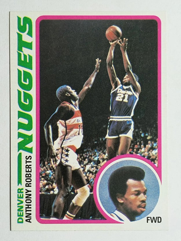 1978-79 Topps #62 Anthony Roberts (NMMT)