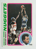 1978-79 Topps #62 Anthony Roberts (NMMT)
