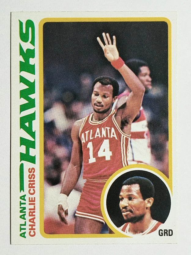 1978-79 Topps #87 Charlie Criss RC (NMMT)
