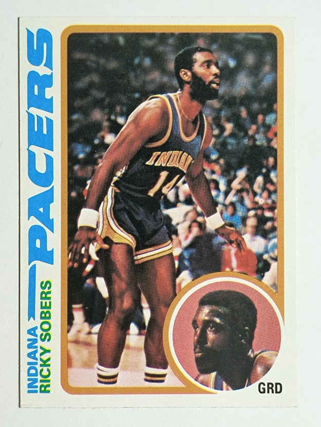 1978-79 Topps #93 Ricky Sobers (NMMT)