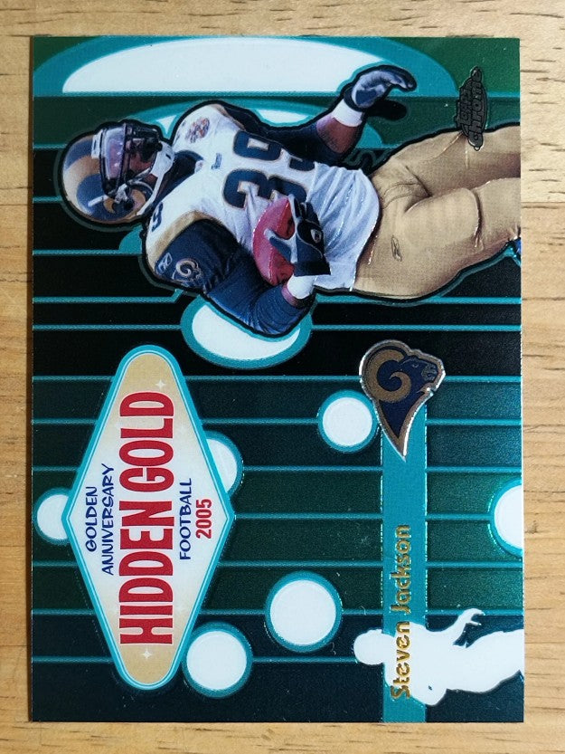 2005 Topps Chrome Golden Anniversary Hidden Gold #HG11 Steven Jackson