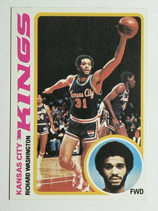 1978-79 Topps #121 Richard Washington (NMMT)