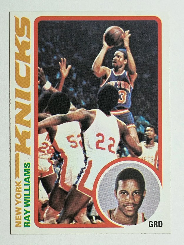 1978-79 Topps #129 Ray Williams RC (NMMT)