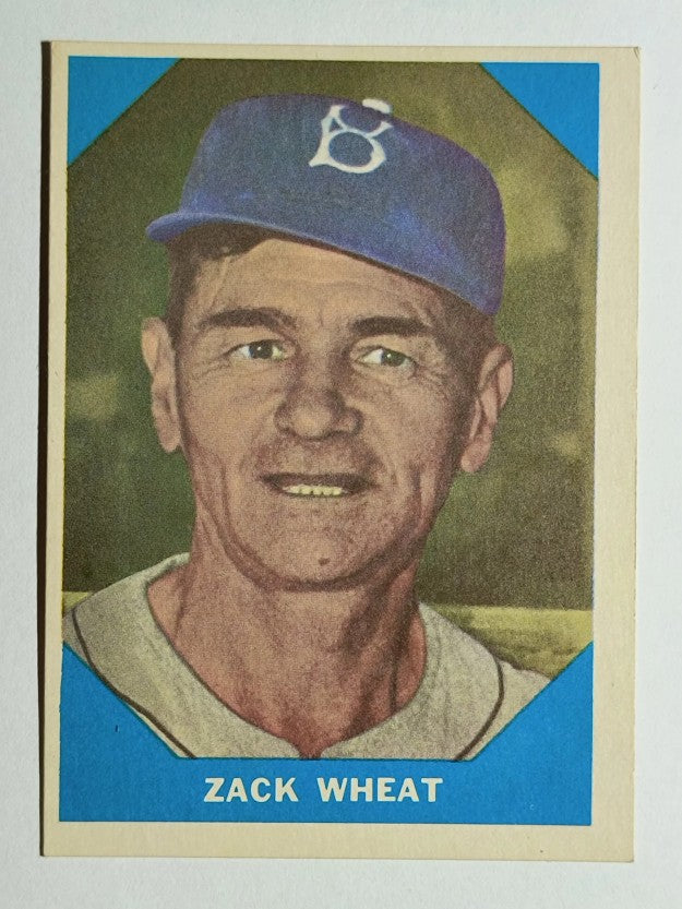 1960 Fleer #12 Zach Wheat (EX)
