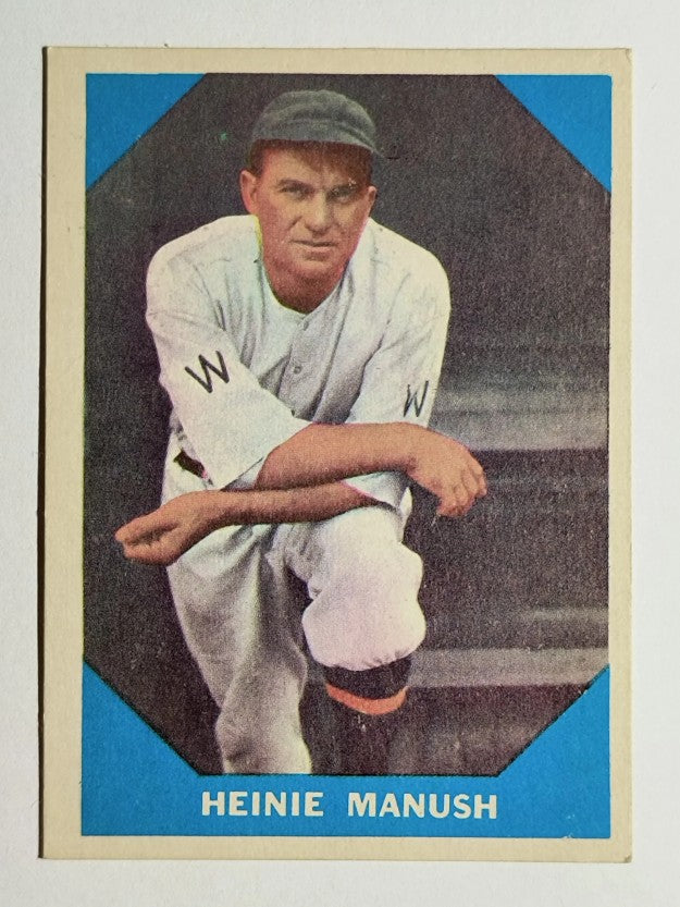 1960 Fleer #18 Heinie Manush (EX)