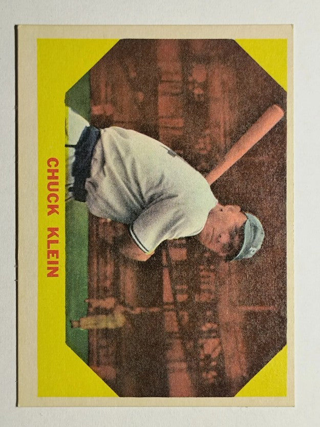 1960 Fleer #30 Chuck Klein (EXMT)